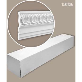 Profhome 150136 1 doos 4 stukken Kroonlijst 8 m
