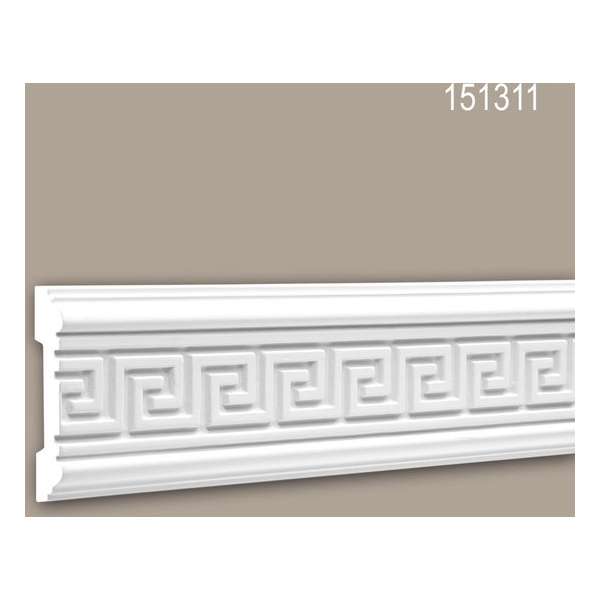 Wandlijst 151311 Profhome Lijstwerk Sierlijst tijdeloos klassieke stijl wit 2 m Wandlijst 151311 Profhome Lijstwerk Sierlijst tijdeloos klassieke stijl wit 2 m