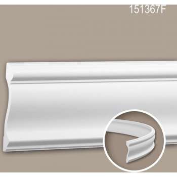 Wandlijst 151367F Profhome Lijstwerk flexibele lijst Sierlijst neo-classicisme stijl wit 2 m