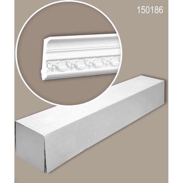 Profhome 150186 1 doos 16 stukken Kroonlijst 32 m Profhome 150186 1 doos 16 stukken Kroonlijst 32 m