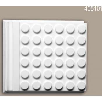 Mutulus Profhome 405101 Gevellijst Sierelement Gevelelement neo-classicisme stijl wit