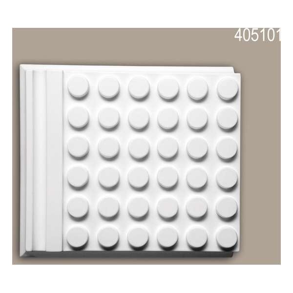 Mutulus Profhome 405101 Gevellijst Sierelement Gevelelement neo-classicisme stijl wit Mutulus Profhome 405101 Gevellijst Sierelement Gevelelement neo-classicisme stijl wit