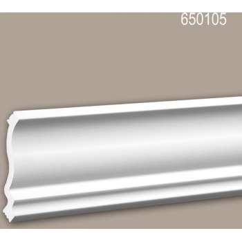 Kroonlijst 650105 Profhome Lijstwerk Sierlijst neo-classicisme stijl wit 2 m
