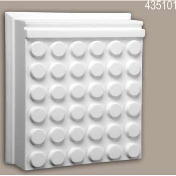 Mutulus Profhome 435101 Exterieur lijstwerk Sierelement Gevelelement tijdeloos klassieke stijl wit