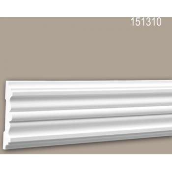 Wandlijst 151310 Profhome Lijstwerk Sierlijst tijdeloos klassieke stijl wit 2 m