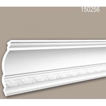 Kroonlijst 150256 Profhome Sierlijst Lijstwerk neo-classicisme stijl wit 2 m