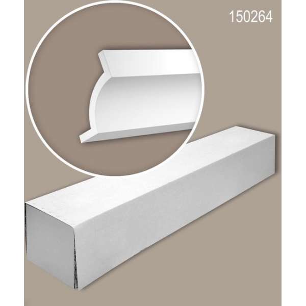 Profhome 150264 1 doos 5 stukken Kroonlijst 10 m Profhome 150264 1 doos 5 stukken Kroonlijst 10 m