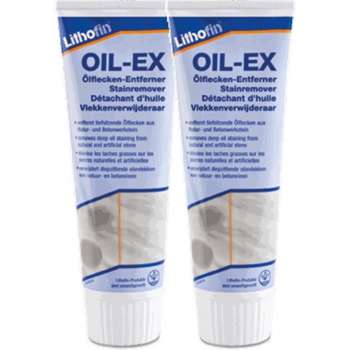 Lithofin OIL-EX - Olievlekkenverwijderaar - Voordeelpack - 2 x 250 ml