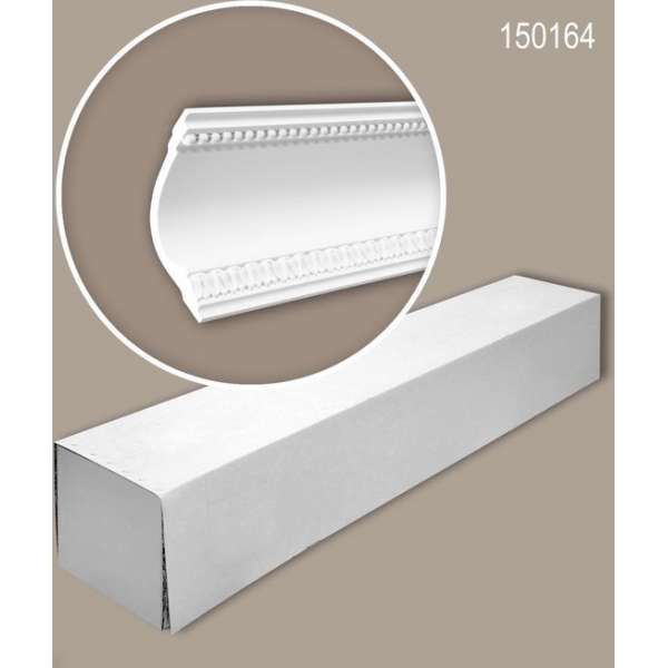 Profhome 150164 1 doos 5 stukken Kroonlijst 10 m Profhome 150164 1 doos 5 stukken Kroonlijst 10 m