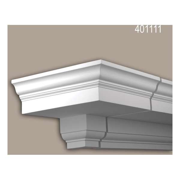 Buitenhoek Profhome 401111 Exterieur lijstwerk Hoeken voor Wandlijsten Gevelelement neo-classicisme stijl wit Buitenhoek Profhome 401111 Exterieur lijstwerk Hoeken voor Wandlijsten Gevelelement neo-classicisme stijl wit
