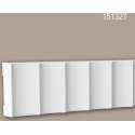 Wandlijst 151327 Profhome Lijstwerk Sierlijst modern design wit 2 m