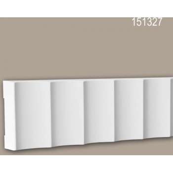 Wandlijst 151327 Profhome Lijstwerk Sierlijst modern design wit 2 m