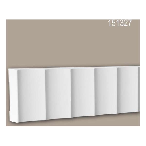 Wandlijst 151327 Profhome Lijstwerk Sierlijst modern design wit 2 m Wandlijst 151327 Profhome Lijstwerk Sierlijst modern design wit 2 m