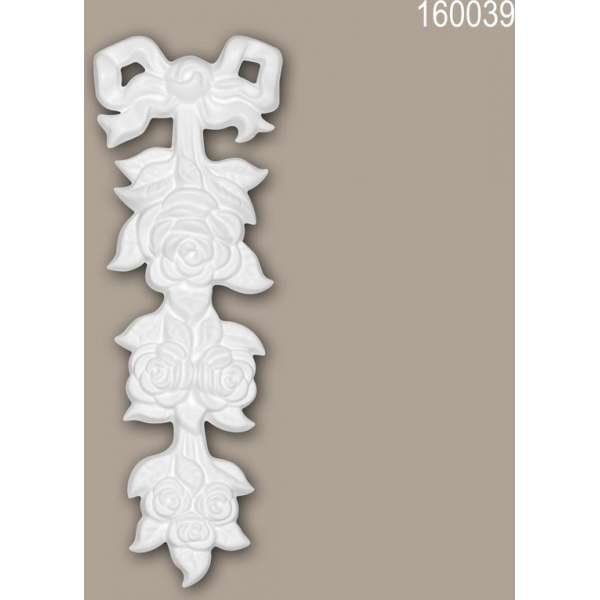 Decorative element 160039 Profhome rococo barok stijl wit Decorative element 160039 Profhome rococo barok stijl wit
