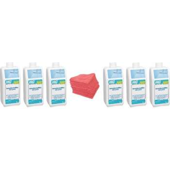 HG kunststof vloeren beschermfilm met glans (product 77) Doos 6 Stuks + 10 Microvezeldoeken