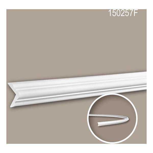Kroonlijst 150257F Profhome Lijstwerk flexibele lijst Sierlijst neo-classicisme stijl wit 2 m Kroonlijst 150257F Profhome Lijstwerk flexibele lijst Sierlijst neo-classicisme stijl wit 2 m