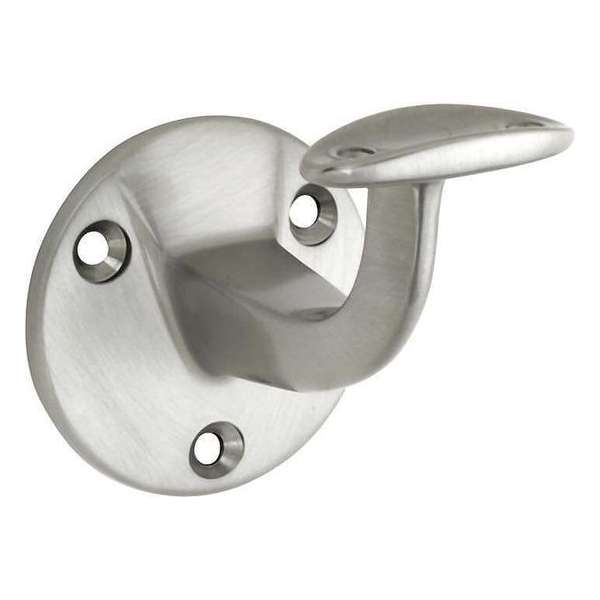 Leuninghouder Elegant hol opschr. mat nikkel Leuninghouder Elegant hol opschr. mat nikkel