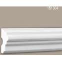 Wandlijst 151304 Profhome Lijstwerk Sierlijst neo-classicisme stijl wit 2 m