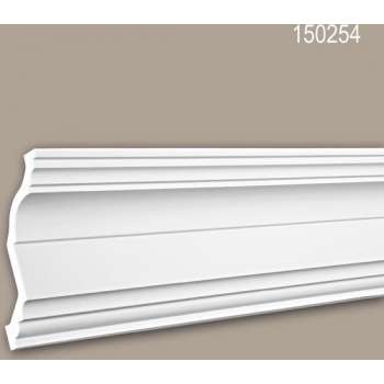 Kroonlijst 150254 Profhome Sierlijst Lijstwerk neo-classicisme stijl wit 2 m