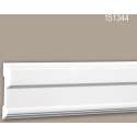 Wandlijst 151344 Profhome Lijstwerk Sierlijst neo-classicisme stijl wit 2 m