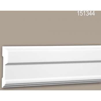 Wandlijst 151344 Profhome Lijstwerk Sierlijst neo-classicisme stijl wit 2 m