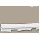 Wandlijst 151341 Profhome Lijstwerk Sierlijst neo-empire stijl wit 2 m
