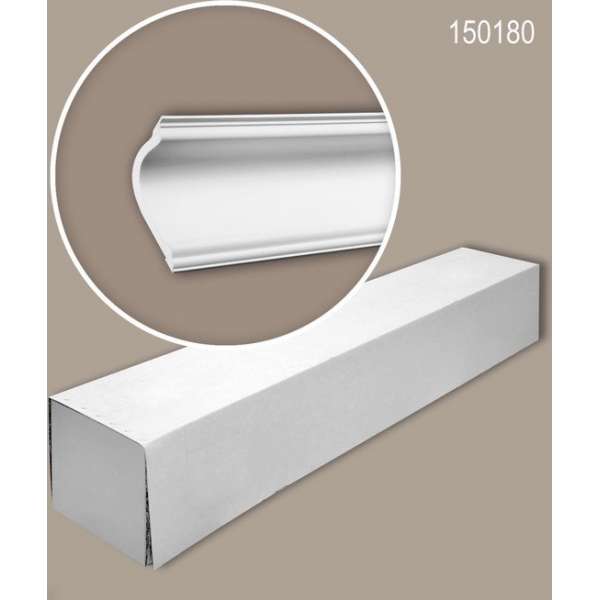Profhome 150180 1 doos 8 stukken Kroonlijst 16 m Profhome 150180 1 doos 8 stukken Kroonlijst 16 m