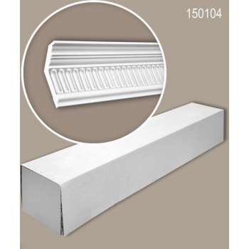 Profhome 150104 1 doos 8 stukken Kroonlijst 16 m