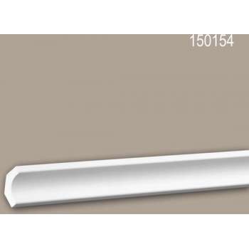 Kroonlijst 150154 Profhome Sierlijst Lijstwerk modern design wit 2 m