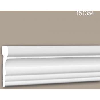 Wandlijst 151354 Profhome Lijstwerk Sierlijst neo-classicisme stijl wit 2 m