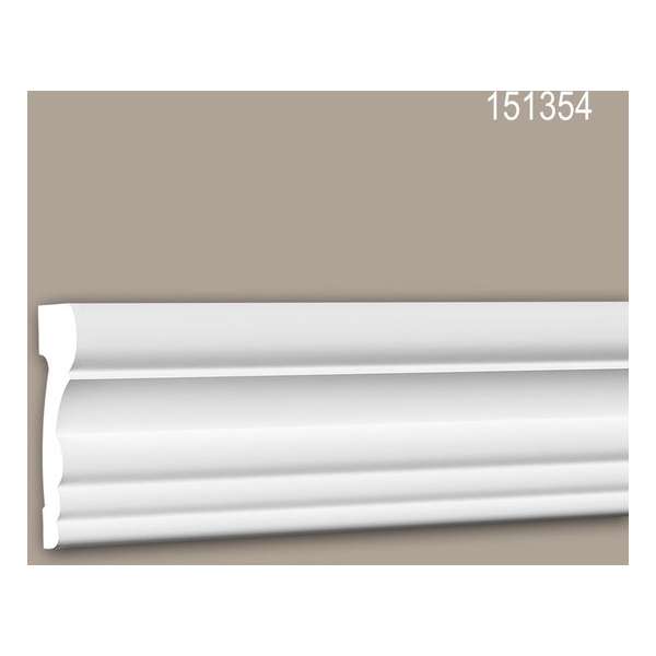 Wandlijst 151354 Profhome Lijstwerk Sierlijst neo-classicisme stijl wit 2 m Wandlijst 151354 Profhome Lijstwerk Sierlijst neo-classicisme stijl wit 2 m