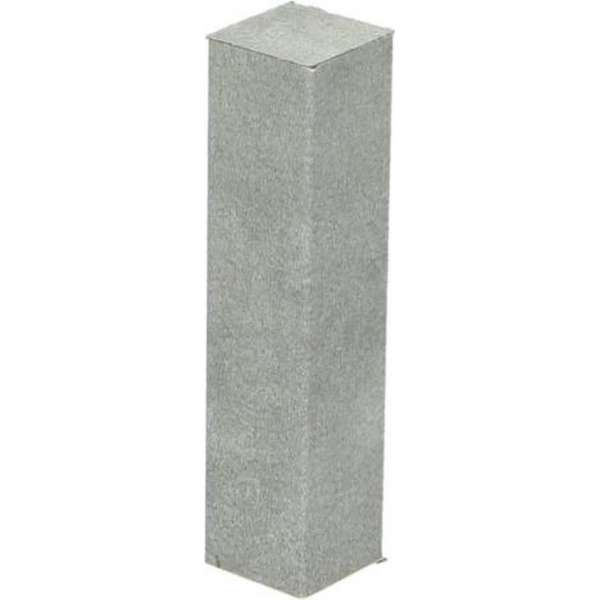 Hoek/eindstuk folie 4st. Jazz grey