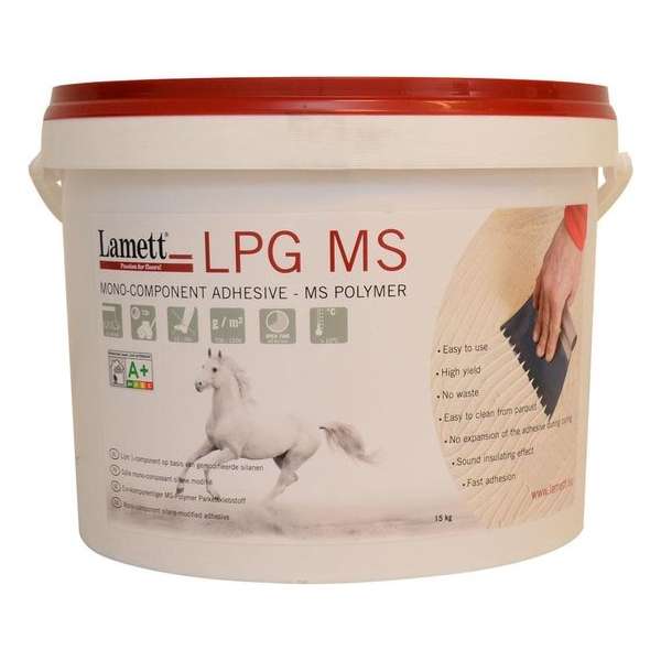 Lamett LPG MS 1-Component Lijm - 15kg Parket Lijm Lamett LPG MS 1-Component Lijm - 15kg Parket Lijm