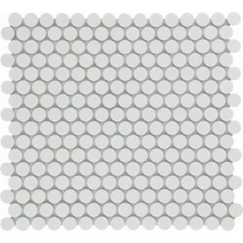 0,93m² -Mozaiek Coins Venice Wit