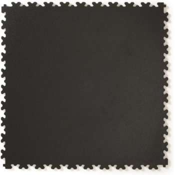 PVC kliktegel hamerslag zwart 50x50cm | Dikte 4mm | Set 40 stuks | 10m2