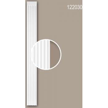Pilaster schacht 122030 Profhome Sierelement neo-classicisme stijl wit