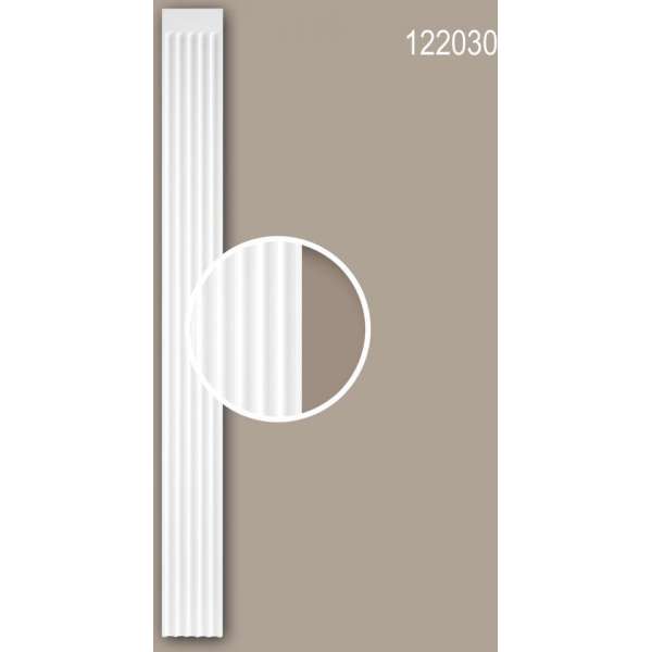 Pilaster schacht 122030 Profhome Sierelement neo-classicisme stijl wit Pilaster schacht 122030 Profhome Sierelement neo-classicisme stijl wit