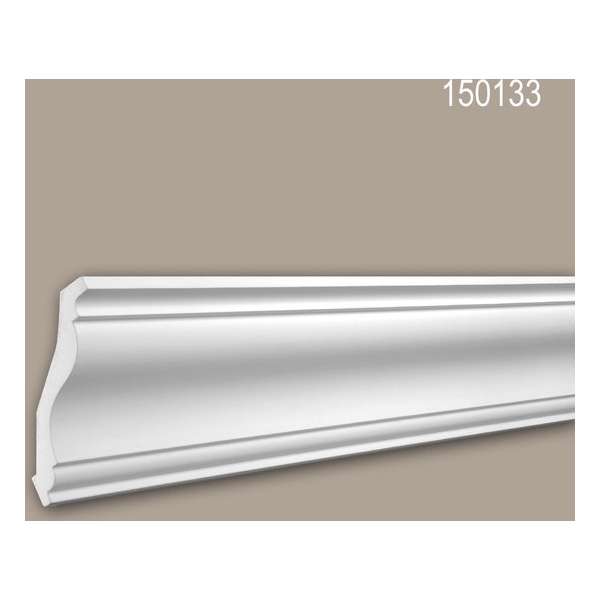 Kroonlijst 150133 Profhome Sierlijst Lijstwerk neo-classicisme stijl wit 2 m Kroonlijst 150133 Profhome Sierlijst Lijstwerk neo-classicisme stijl wit 2 m