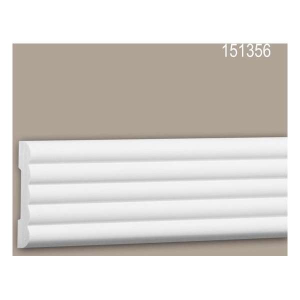 Wandlijst 151356 Profhome Lijstwerk Sierlijst Frieslijst modern design wit 2 m Wandlijst 151356 Profhome Lijstwerk Sierlijst Frieslijst modern design wit 2 m