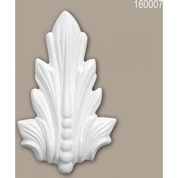 Decorative element 160007 Profhome tijdeloos klassieke stijl wit Decorative element 160007 Profhome tijdeloos klassieke stijl wit