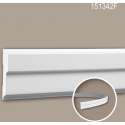 Wandlijst 151342F Profhome Lijstwerk flexibele lijst Sierlijst modern design wit 2 m