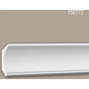 Kroonlijst 150172 Profhome Sierlijst Lijstwerk modern design wit 2 m
