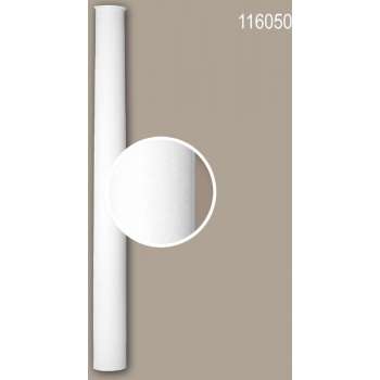 Halve zuilen schacht 116050 Profhome Zuil Sierelement neo-classicisme stijl wit