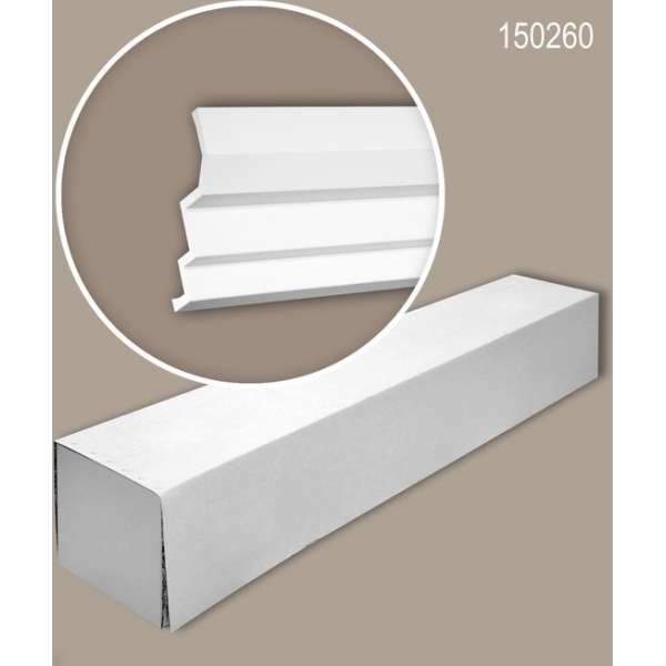 Profhome 150260 1 doos 4 stukken Kroonlijst 8 m Profhome 150260 1 doos 4 stukken Kroonlijst 8 m