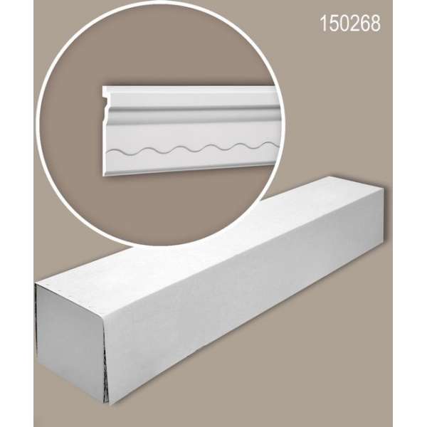 Profhome 150268 1 doos 6 stukken Kroonlijst 12 m Profhome 150268 1 doos 6 stukken Kroonlijst 12 m