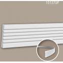 Wandlijst 151370F Profhome Lijstwerk flexibele lijst Sierlijst modern design wit 2 m
