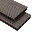 Terrasplanken HKC met accessoires 25 m² 4 m donkerbruin