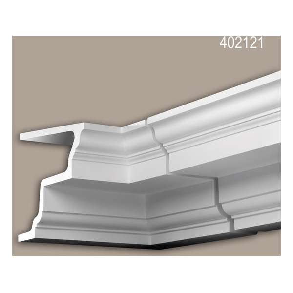 Binnenhoek Profhome 402121 Exterieur lijstwerk Hoeken voor Wandlijsten Gevelelement neo-classicisme stijl wit Binnenhoek Profhome 402121 Exterieur lijstwerk Hoeken voor Wandlijsten Gevelelement neo-classicisme stijl wit