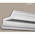 Kroonlijst Profhome 401101 Gevel profiel Sierlijst Lijstwerk neo-classicisme stijl wit 2 m