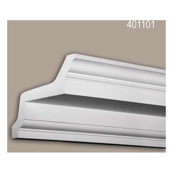 Kroonlijst Profhome 401101 Gevel profiel Sierlijst Lijstwerk neo-classicisme stijl wit 2 m Kroonlijst Profhome 401101 Gevel profiel Sierlijst Lijstwerk neo-classicisme stijl wit 2 m